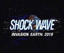 Shock Wave: Invasion Earth: 2019 Title Screen